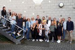 Foto zum Artikel: Besuchten ihre ehemalige Schule: Abiturienten des…