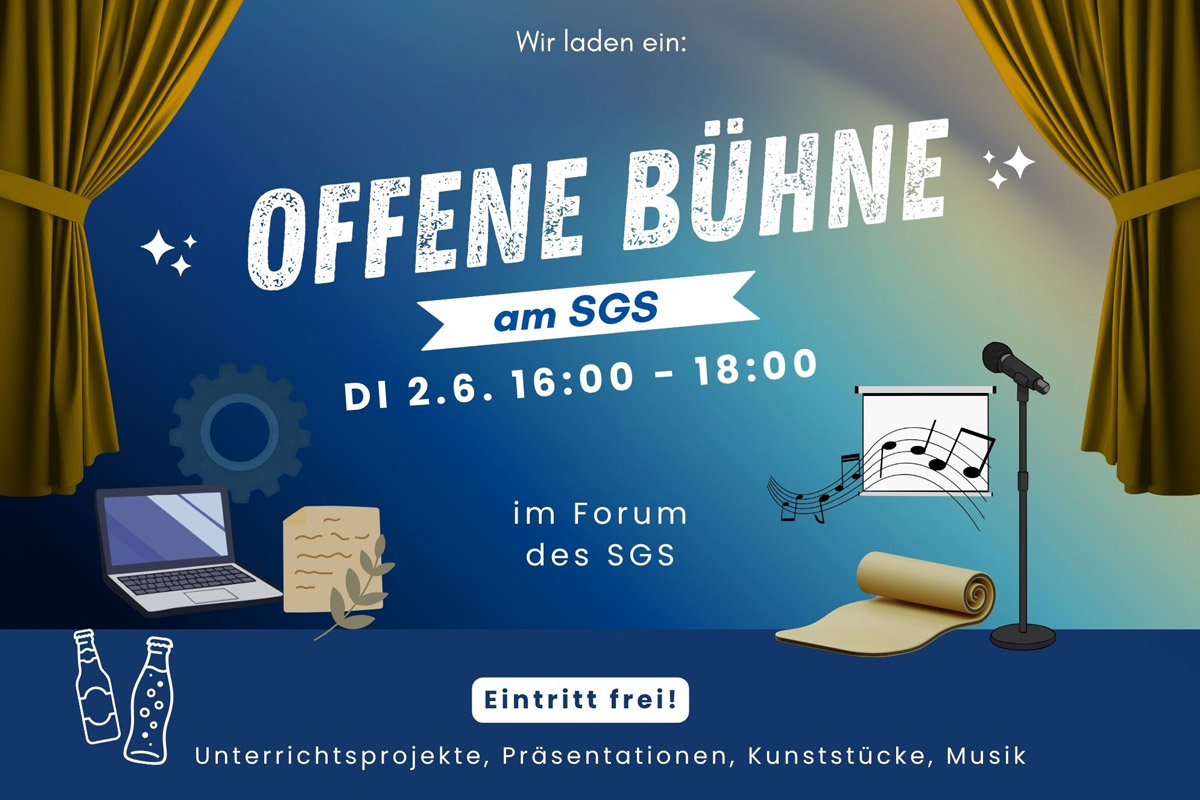 Einladung zur Offenen Bühne