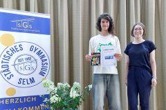 Foto zum Artikel: Unser Schulsieger Samuel Traut aus der Klasse