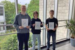 Foto zum Artikel: Das erfolgreiche Chemie-Wettbewerbsteam.